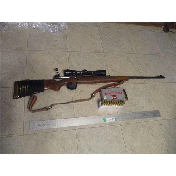 WinchesterModel 70 Westerner 300 Win-Magnum Top Load w/ Trigger Load Plus Full Box of Ammo