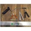 (5) Multi-Tools, (2) Pocket Knives