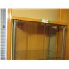 Image 2 : 3-Shelf Glass Cabinet - 22 x 13.5 x 65 Tall