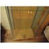 Image 3 : 3-Shelf Glass Cabinet - 22 x 13.5 x 65 Tall