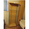 Image 4 : 3-Shelf Glass Cabinet - 22 x 13.5 x 65 Tall