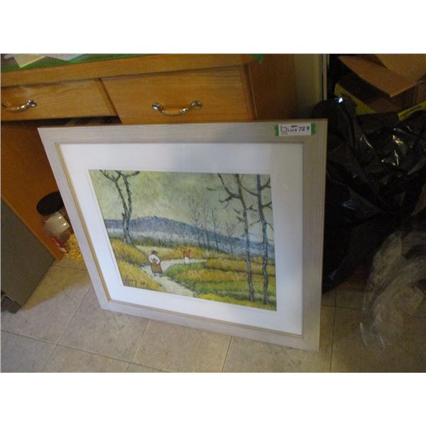 Framed Print - 30 x .5 x 23.5