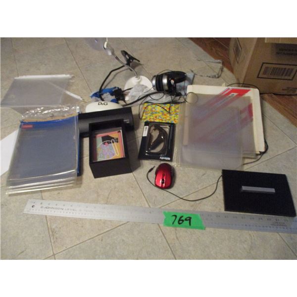 Headphones, Mouse, Misc.