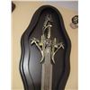 Image 2 : Decorative Long Sword on Wall Hanger - 44"