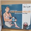 Image 2 : NEW EXERCISE BALL AND FOAM FOAM MASSAGE ROLLER