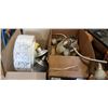 Image 1 : TWO BOXES WITH LIGHT FIXTRES, FOUR MARCHING FLUSH MOUNT AND BEDROOM LIGHTS