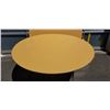 Image 2 : 2 ROUND MARKET TABLES IN GOOD SHAPE, 5FT DIAMETER
