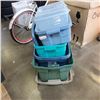 Image 1 : ASSORTED STORAGE TOTES AND LIDS