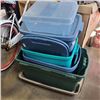 Image 3 : ASSORTED STORAGE TOTES AND LIDS