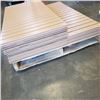 Image 3 : PALLET OF SLOTWALL PIECES, 4' TALL X 2' WIDE AND 16" WIDE