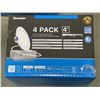 Image 2 : (4) ULTRA THIN LED RECESSED CEILING LIGHTS WITH JUNCTION BOX, 4 IN EACH BOX