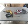 Image 1 : MILWAUKEE GRINDER AND DEWALT DRILL