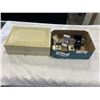 Image 1 : JEWELLERY BOX W/ CONTENTS AND 6 LADIES RINGS