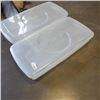 Image 2 : TWO TOTES FOR UNDER BED