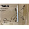 Image 2 : VIVO SILVER PNEUMATIC ARM TV WALL MOUNT