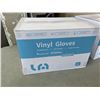 Image 2 : 2 BOXES OF VINYL GLOVES, SIZE XL