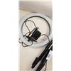 Image 2 : RAZER 12 INCH USB LED RING LIGHT FOR PC AND MOBILE STREAMING - TESTED WORKING, RETAIL $69