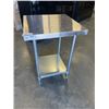 Image 1 : AS NEW STAINLESS PREP /  SHOP TABLE 24 INCH X 24 INCH