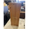 Image 2 : MEDICINIE BATHROOM VANITY CABINET, TOILET SEAT AND PINE CABINET