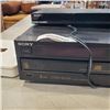 Image 2 : SONY BLU RAY PLAYER, APPLE TIME MACHINE, AND SONY DISC CHANGER