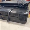 Image 3 : SONY BLU RAY PLAYER, APPLE TIME MACHINE, AND SONY DISC CHANGER