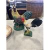 Image 2 : ASSORTED ROOSTER DECOR ITEMS AND PLATTER
