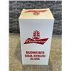 Image 2 : FOUR BUDWEISER BEER GLASSES WITH GOAL SYNC LIGHT