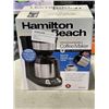 Image 2 : HAMILTON BEACH 8-CUP COFFEE MAKER WITH THERMAL CARAFE - TESTED WORKING