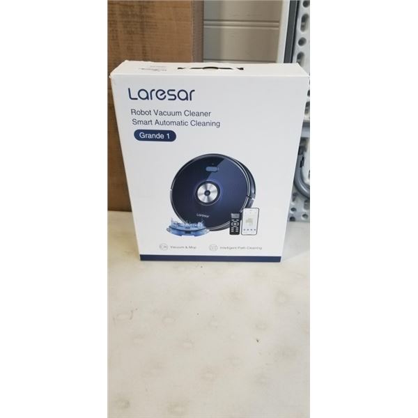 NEW LARESAR GRANDE 1 ROBOT VACUUM CLEANER WITH SMART AUTOMATIC CLEANING