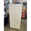 Image 1 : 2 DOOR PANTRY SHELF, 5FT 8 INCH TALL
