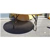 Image 2 : 2 ROUND MARKET TABLES IN GOOD SHAPE, 5FT DIAMETER