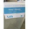 Image 2 : 2 BOXES OF VINYL GLOVES, SIZE LARGE
