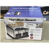 Image 1 : HAMILTON BEACH 4 SLICE TOASTER - TESTED WORKING, RETAIL $99
