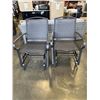 Image 1 : BRAND NEW SET OF 2  PATIO SLING GLIDER CHAIRS