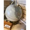 Image 2 : ILLUMINATING GLOBE AND WOOD BOX WITH STAMPS