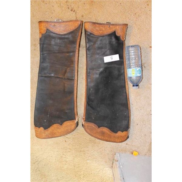 Set of  Leather Chaps