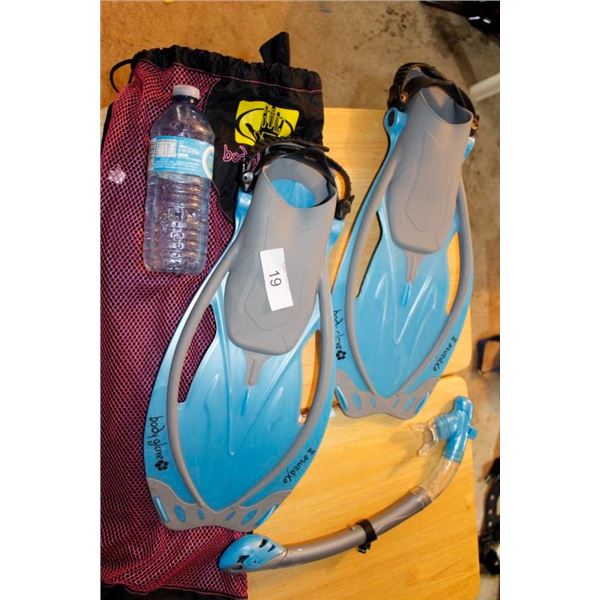 Set of Body Glove SnorkeL Set.