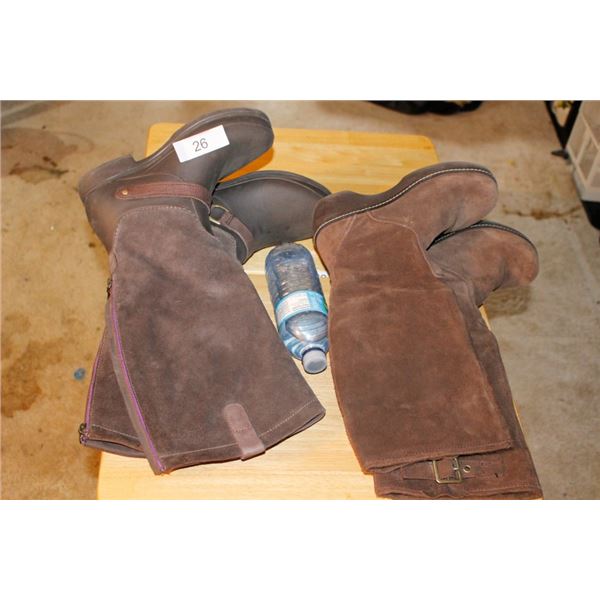 2 Pair of Boots- Size 8