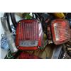 Image 2 : Misc lot Trailer Lights Reflectors etc