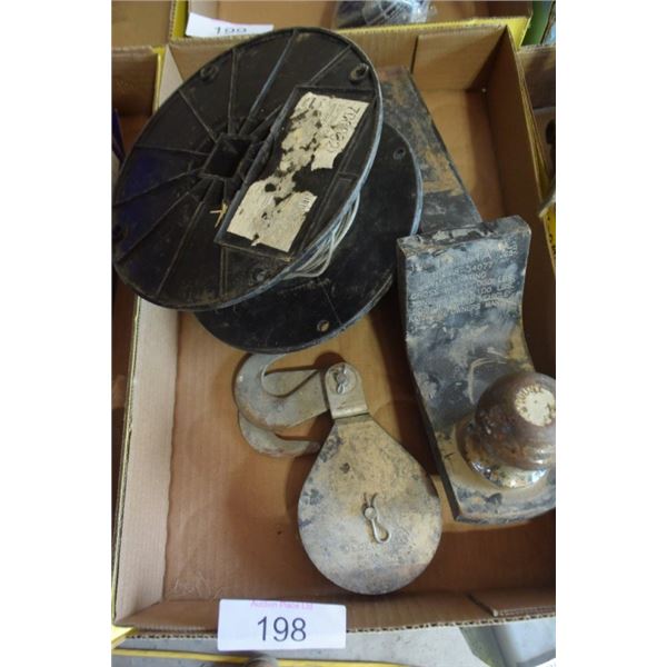 Trailer Hitch Receiver-Snatch Block-Wire Rope