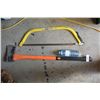 Image 1 : Stanley Bowsaw and Ax with Fibreglass Handle
