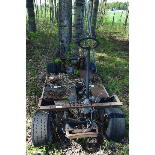 Part Of A Golf Cart Frame