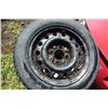 Image 13 : Set Of 4 Tires On Alum Rims