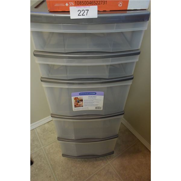 Multi Drawer Storage System on wheels