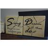 Image 2 : Misc Home Decor Wall Plaques