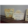 Image 3 : Misc Home Decor Wall Plaques