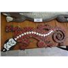 Image 2 : Misc Lot Of Home Decor Iguanas