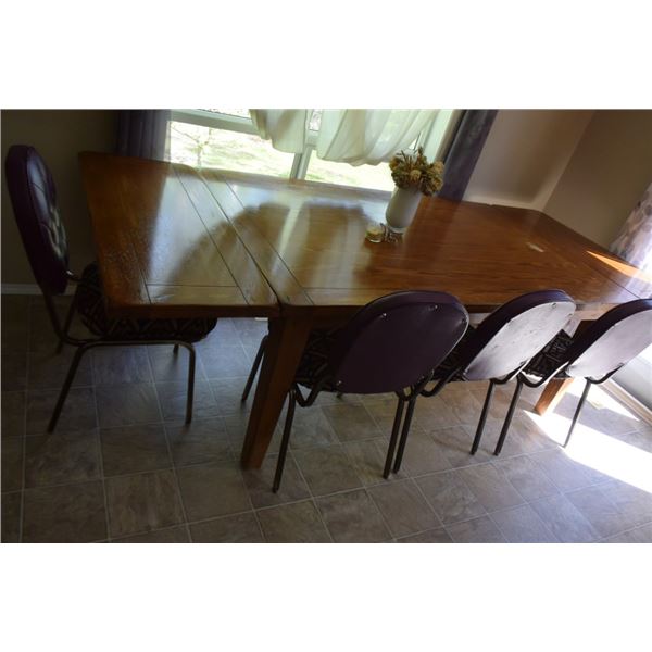 Wooden Kitchen Table With Chairs