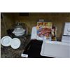 Image 1 : Serving Dishes, Cookbook Holder etc.