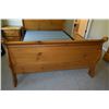 Image 8 : Queen Size Headboard Footboard & Side Table
